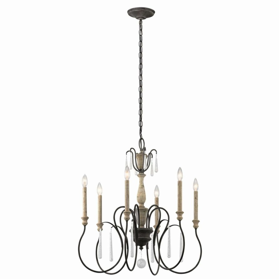 Candle * | Cheapest Candle Kichler Kimberwick 43617Wzc Chandelier