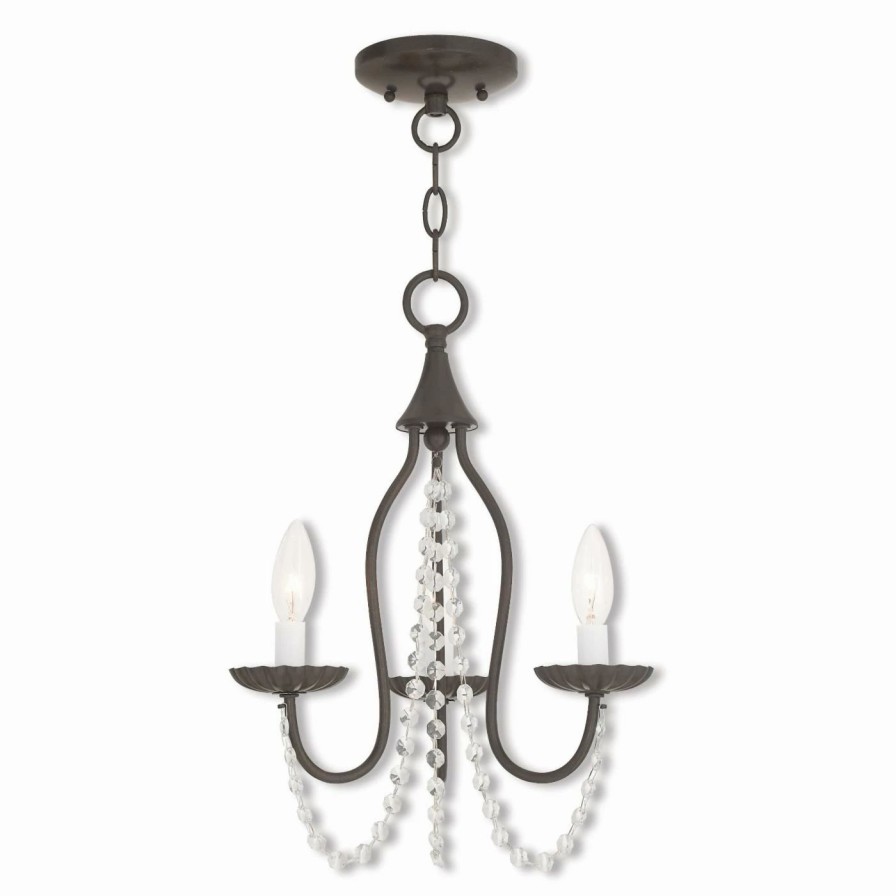 Candle * | Outlet Livex Lighting Candle Livex Alessia 40793 Mini Chandelier