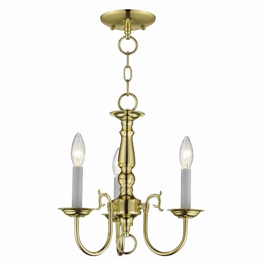 Chandeliers * | Wholesale Livex Lighting Livex Williamsburgh 5013 Mini Chandelier 14W In.