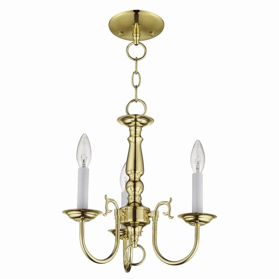 Chandeliers * | Wholesale Livex Lighting Livex Williamsburgh 5013 Mini Chandelier 14W In.