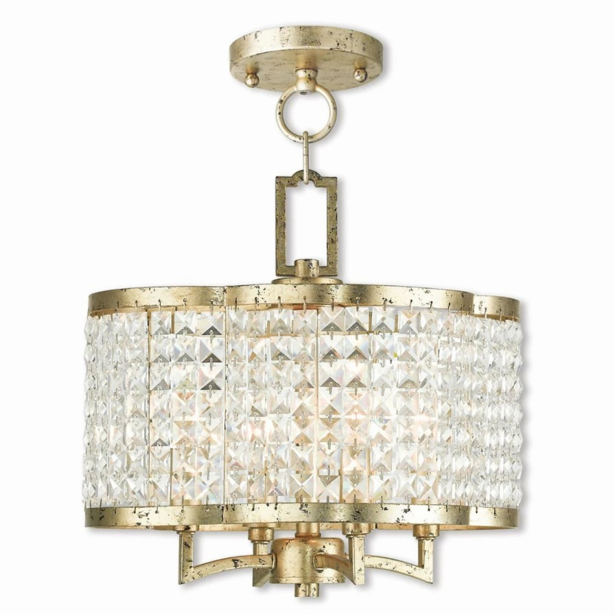 Chandeliers * | Best Reviews Of Livex Lighting Grammercy 50574-28 Mini Chandelier