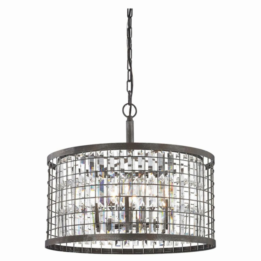 Chandeliers * | Brand New Drum Elk Lighting Nadina 14344/6 Chandelier