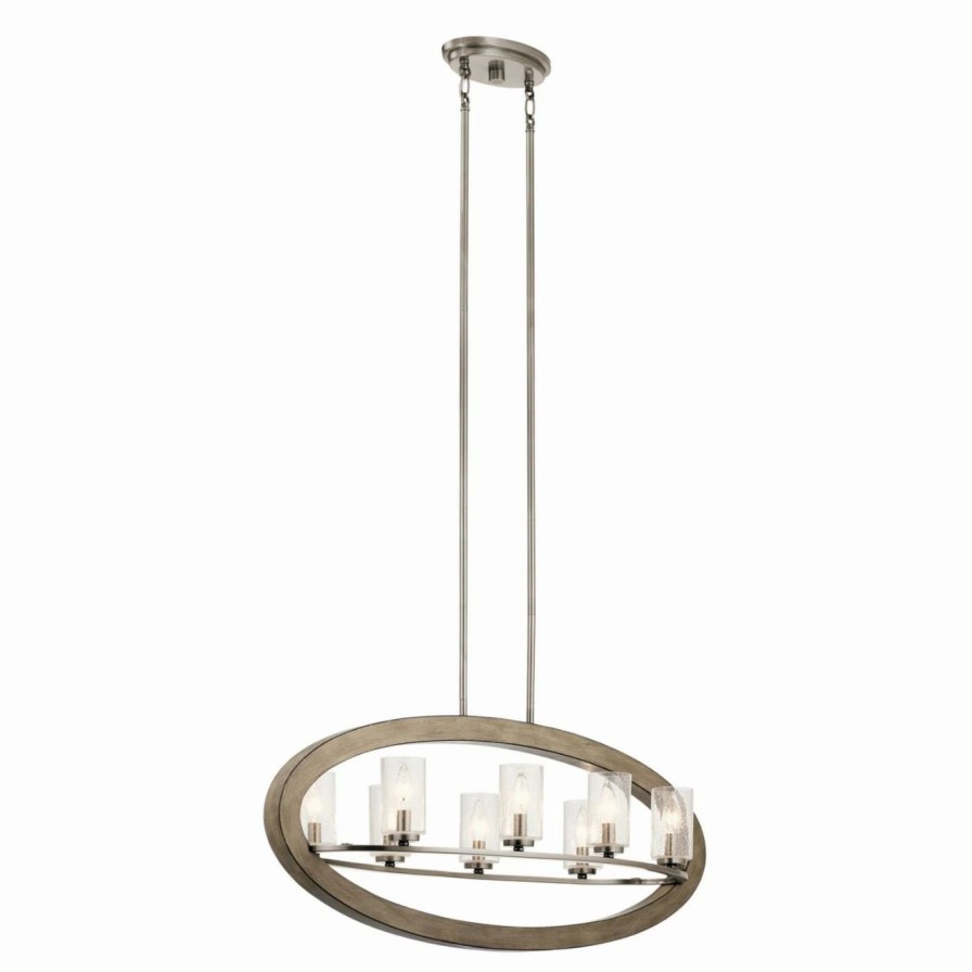 Chandeliers * | Flash Sale Linear Kichler Grand Bank 43191 Oval Chandelier