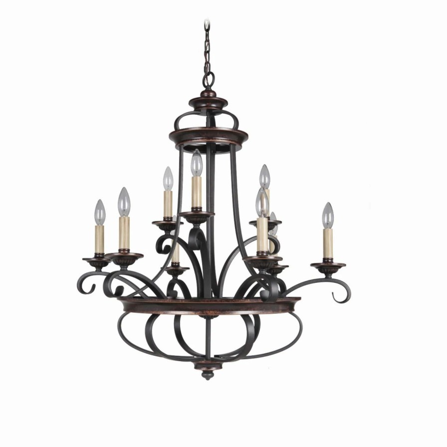 Candle * | Hot Sale Candle Craftmade Stafford 38729-Agtb Chandelier