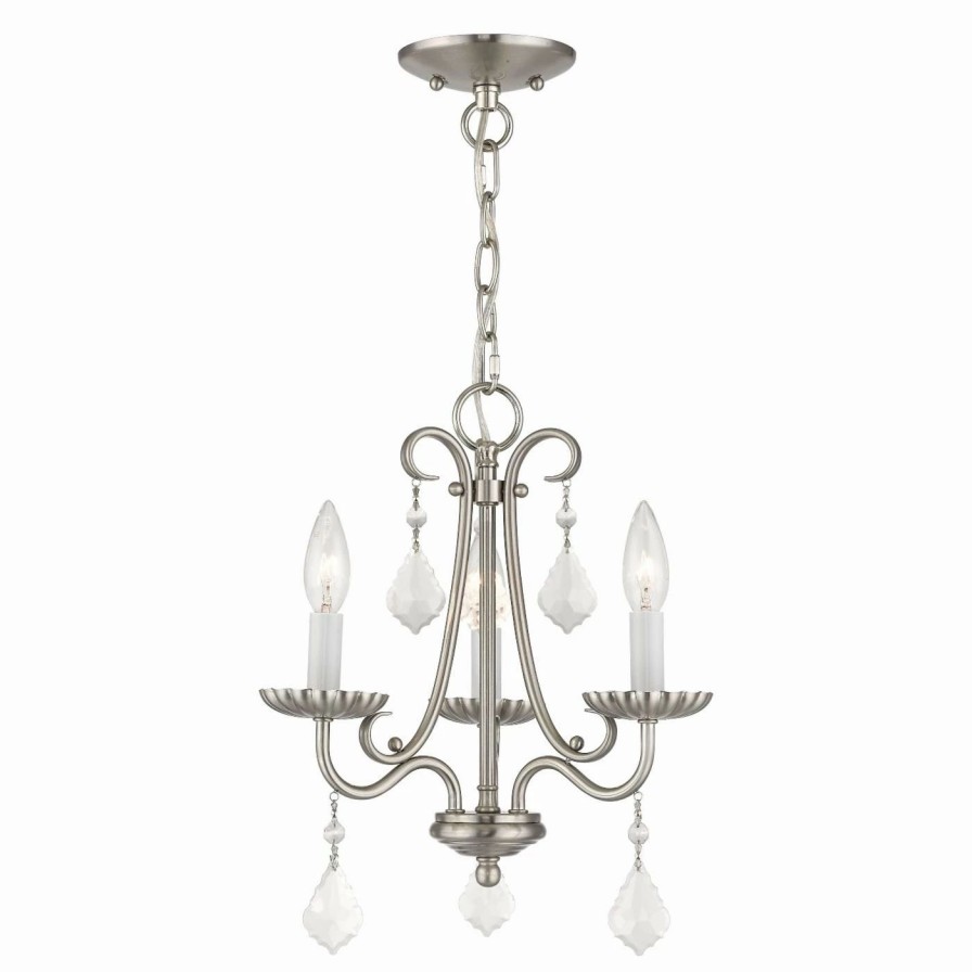 Chandeliers * | Best Pirce Livex Lighting Daphne 40873 Mini Chandelier