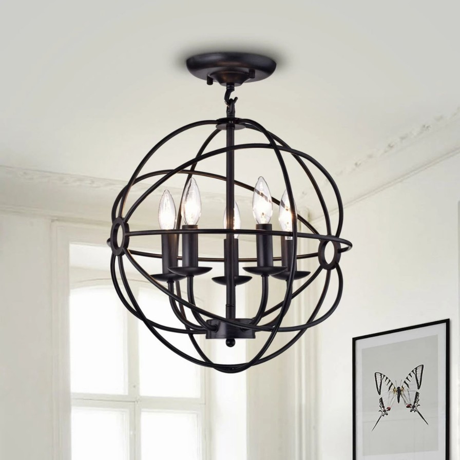 Chandeliers * | Best Reviews Of Globe Warehouse Of Tiffany Shindanlang Rl8133 Chandelier