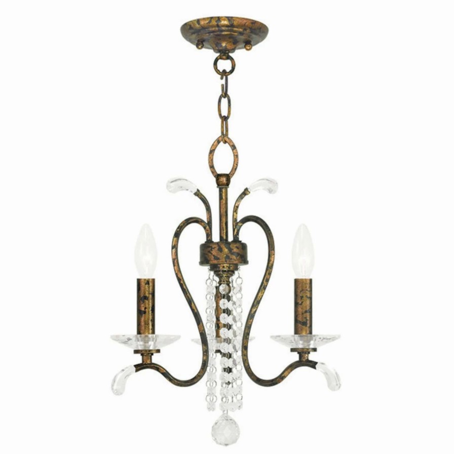 Candle * | Cheapest Crystal Livex Lighting Serafina 51003 Chandelier