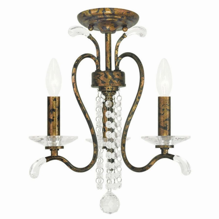 Candle * | Cheapest Crystal Livex Lighting Serafina 51003 Chandelier