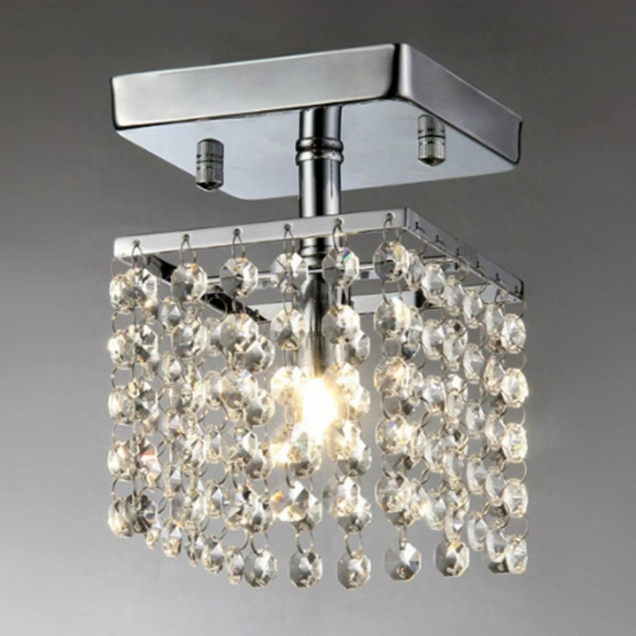 Crystal * | Outlet Warehouse Of Tiffany Jhea Crystal Chandelier