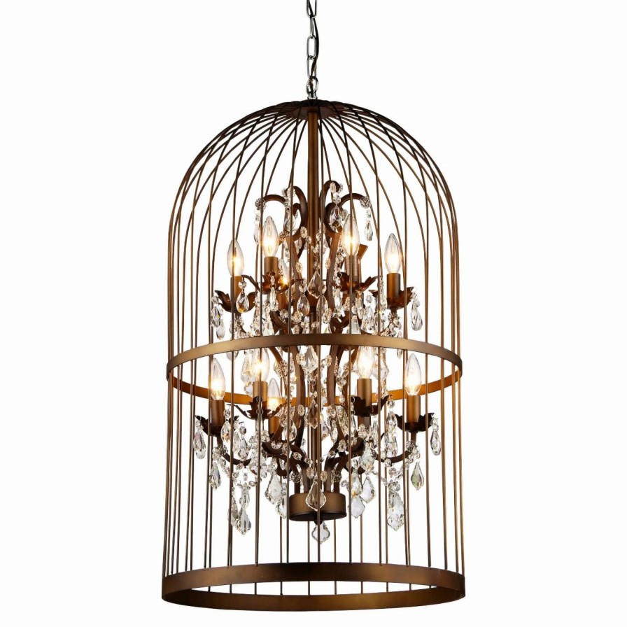 Chandeliers * | Budget Crystal Warehouse Of Tiffany Rinee Rl8058 Chandelier