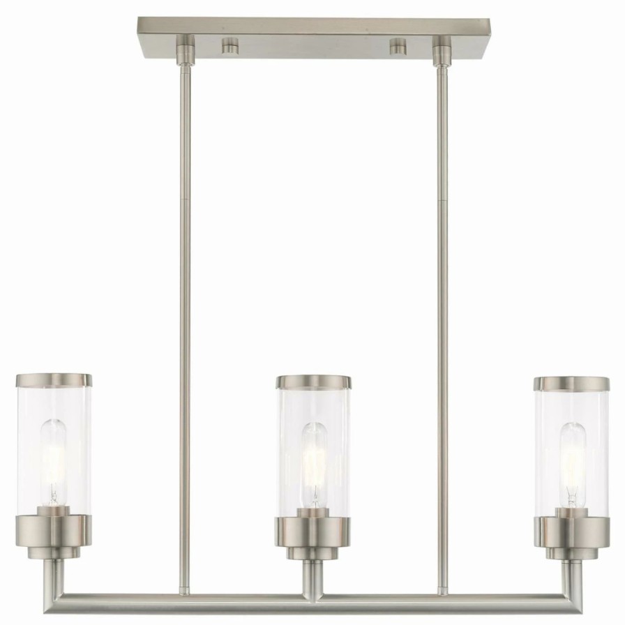 Chandeliers * | Budget Linear Livex Lighting Hillcrest 4047 Chandelier