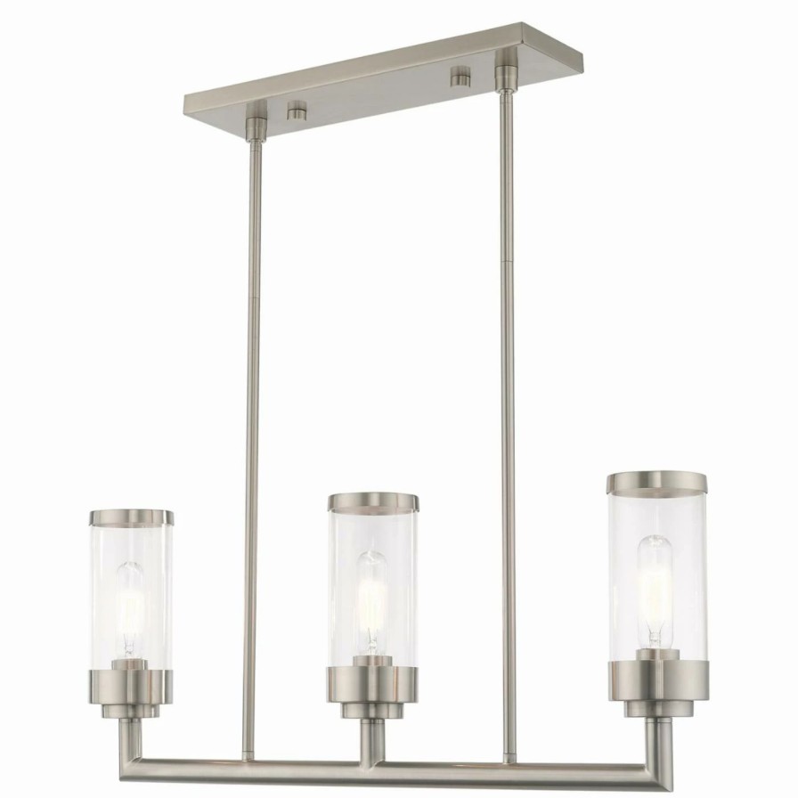 Chandeliers * | Budget Linear Livex Lighting Hillcrest 4047 Chandelier