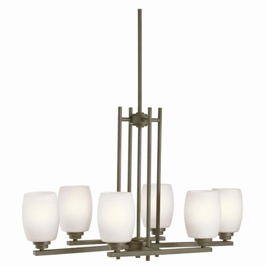 Chandeliers * | New Linear Kichler Eileen 3898L18 Chandelier