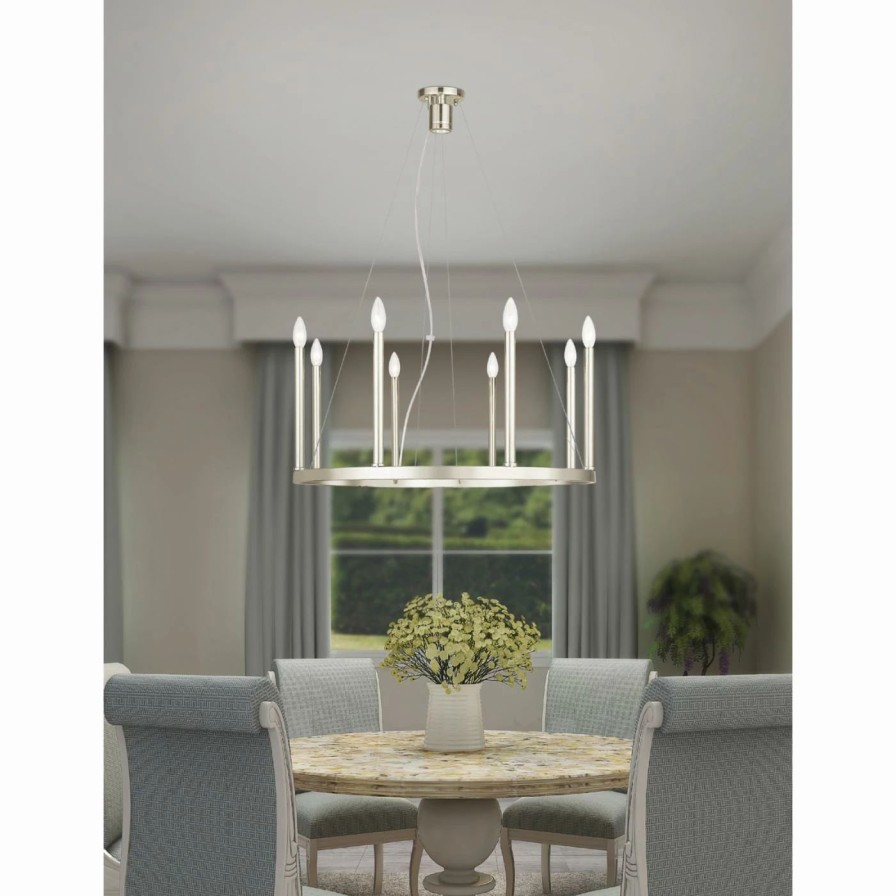 Chandeliers * | Coupon Wagon Wheel Livex Lighting Alpine 40247-35 Chandelier