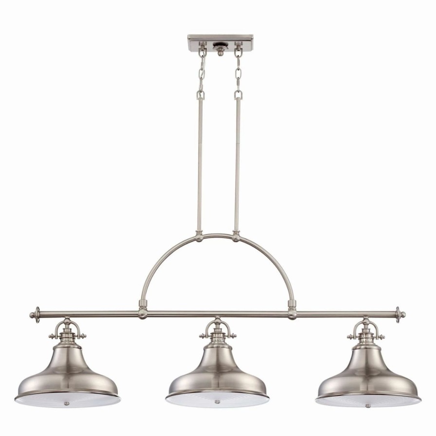 Chandeliers * | Brand New Linear Quoizel Emery Er353Bn Chandelier