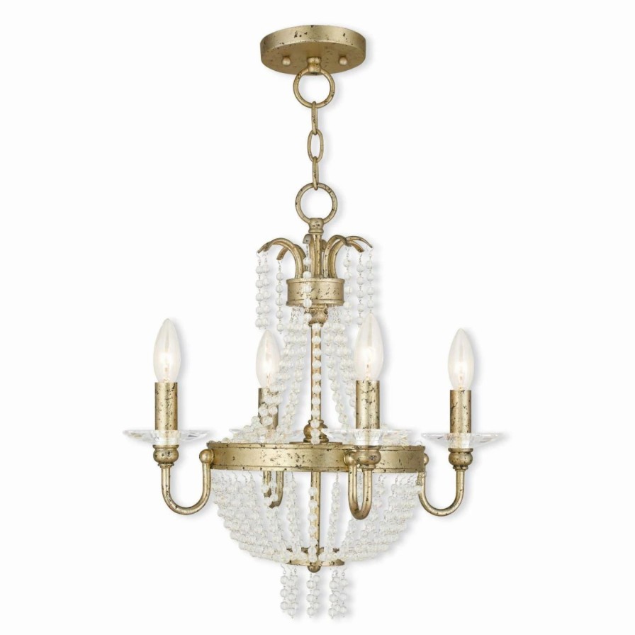 Chandeliers * | Coupon Livex Lighting Livex Valentina 51844 Convertible Mini Chandelier