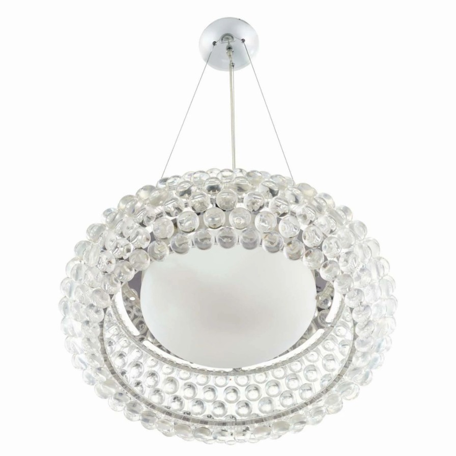 Chandeliers * | Top 10 Drum Modway Halo Pendant Chandelier