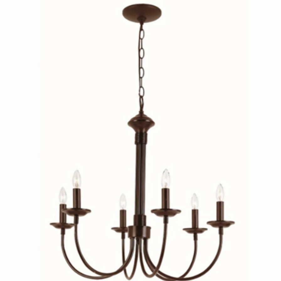 Candle * | Deals Trans Globe Lighting Candle 9016 Rob Chandelier