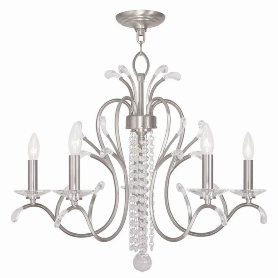 Crystal * | Best Reviews Of Crystal Livex Lighting Serafina 51005 Chandelier