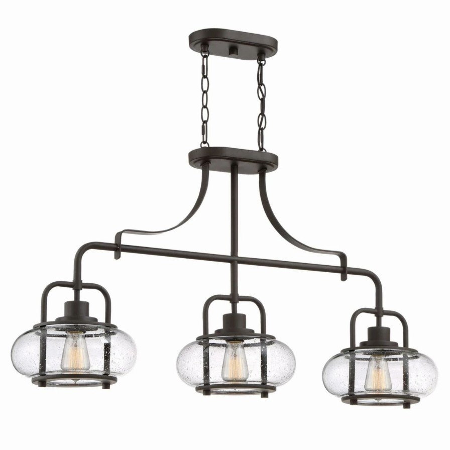 Chandeliers * | Cheapest Linear Quoizel Trilogy Trg338 Chandelier