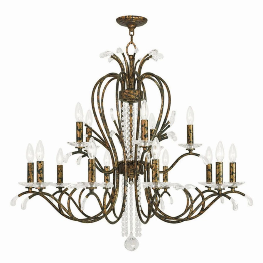 Candle * | Promo Crystal Livex Lighting Serafina 51009 Chandelier