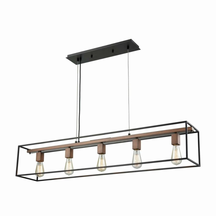 Chandeliers * | Buy Linear Elk Lighting Rigby 14463/5 5 Light Chandelier