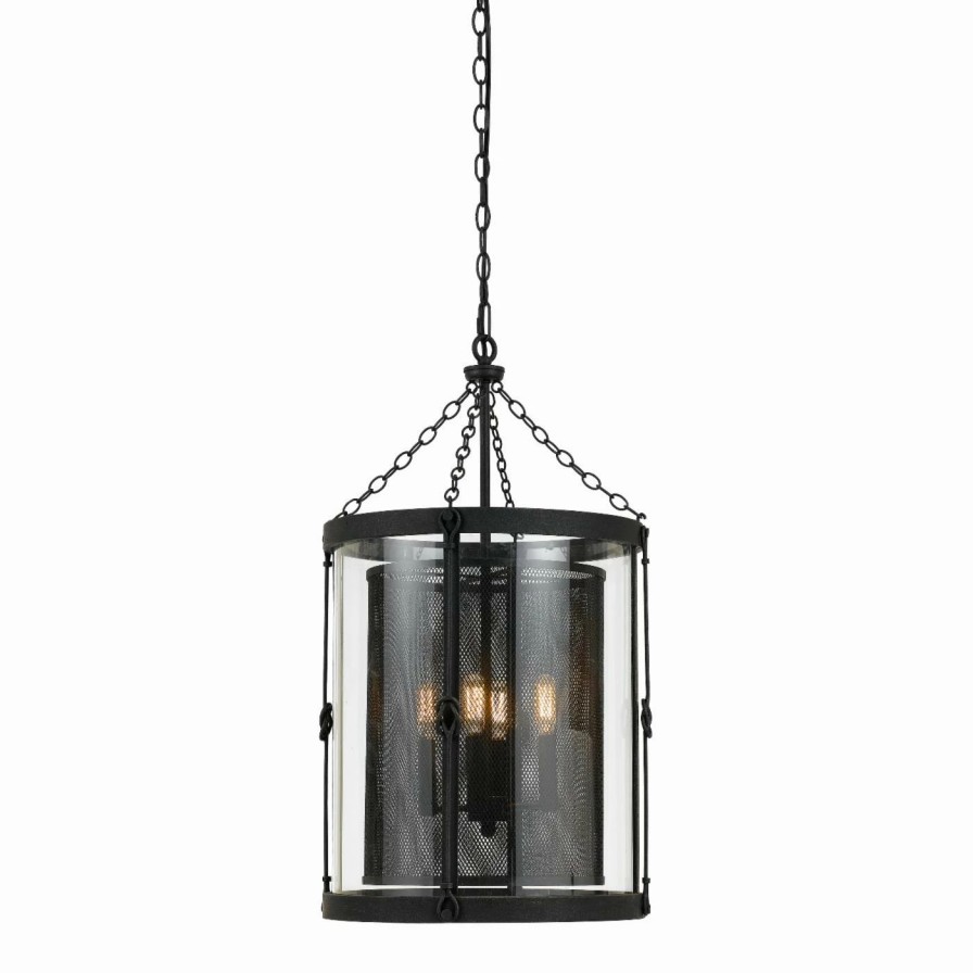 Chandeliers * | Cheap Drum Cal Lighting Westchester Fx-3617-4 Chandelier