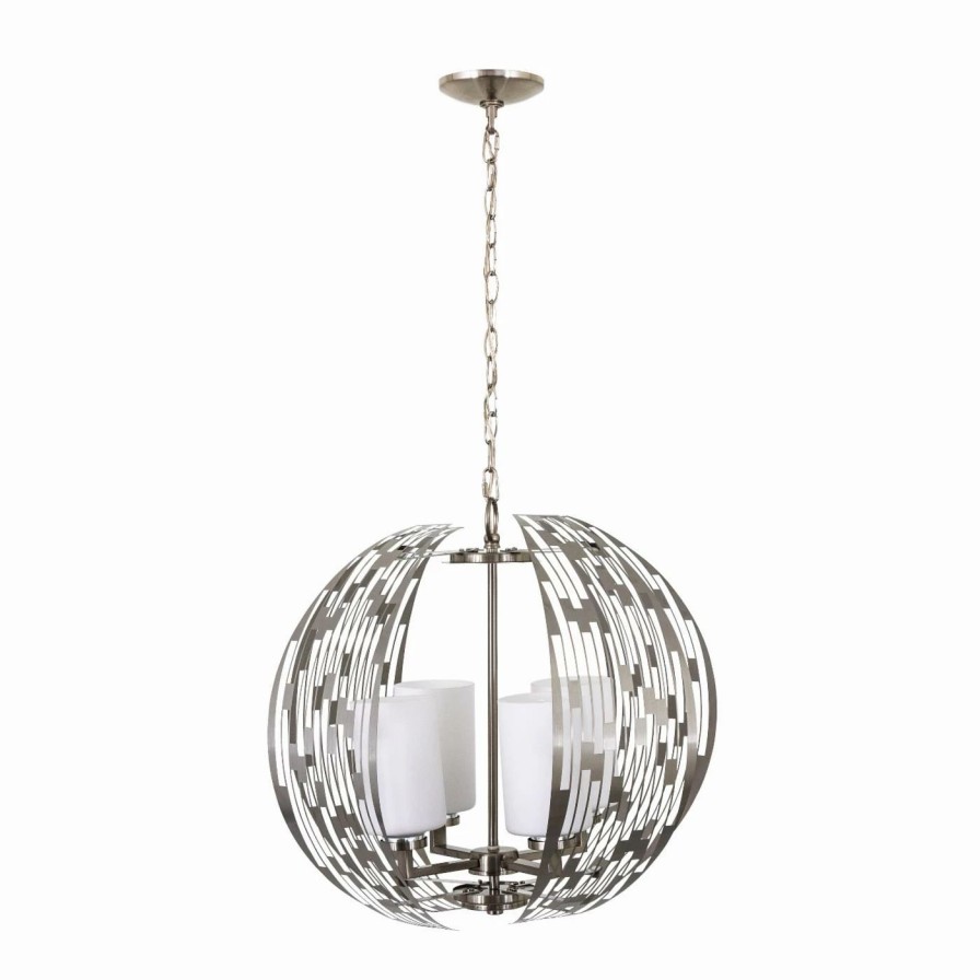 Chandeliers * | Hot Sale Globe Yosemite Home Decor Symie 120022412 Chandelier