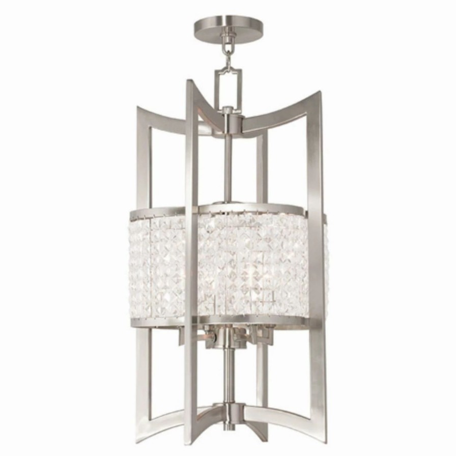 Chandeliers * | Budget Drum Livex Lighting Grammercy 50567 Chandelier