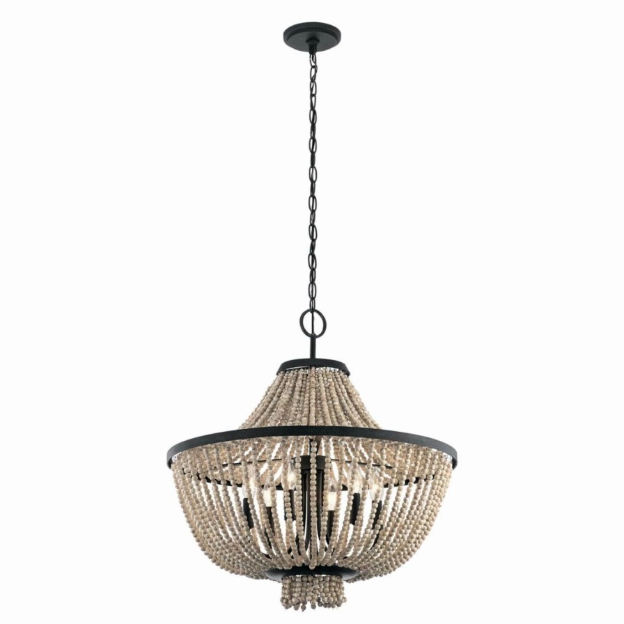 Chandeliers * | Brand New Empire Kichler Brisbane 43891 Chandelier