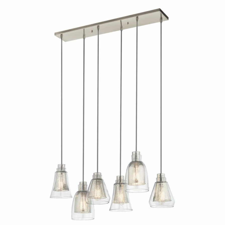 Chandeliers * | Cheapest Kichler Evie 43628 Linear Chandelier