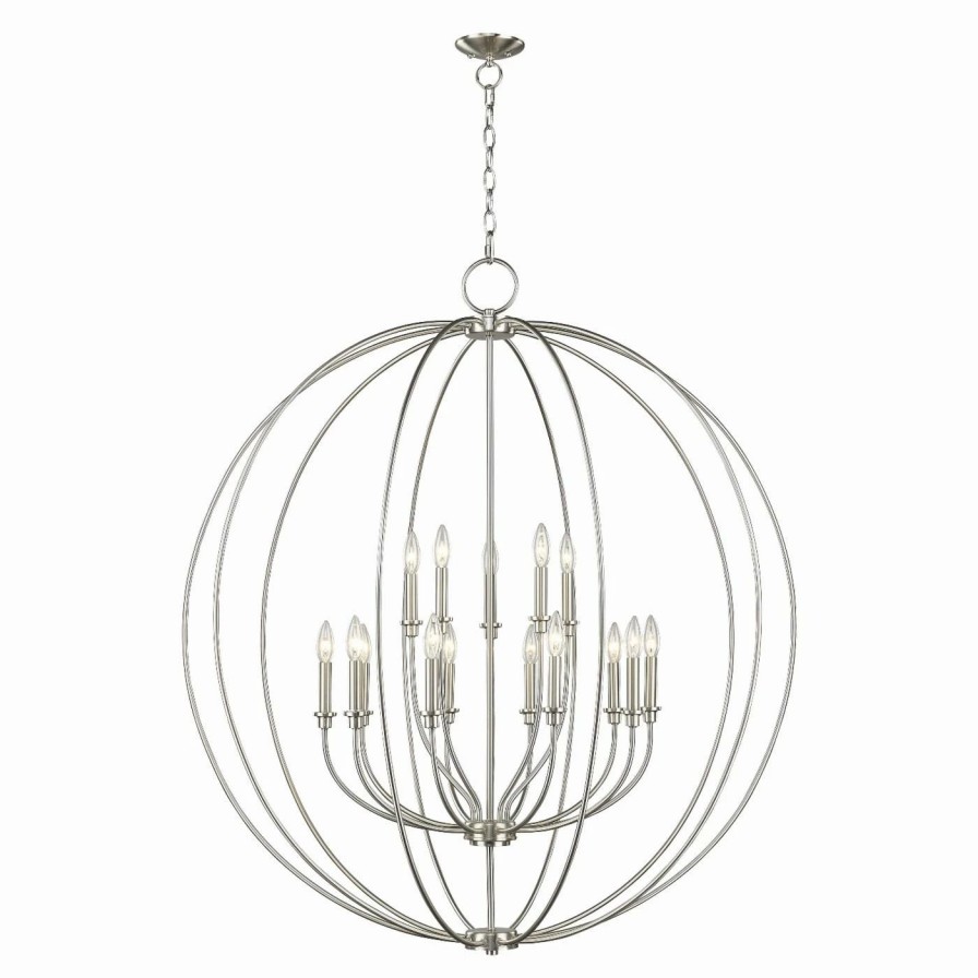 Chandeliers * | Deals Globe Livex Lighting Milania 46690 Chandelier