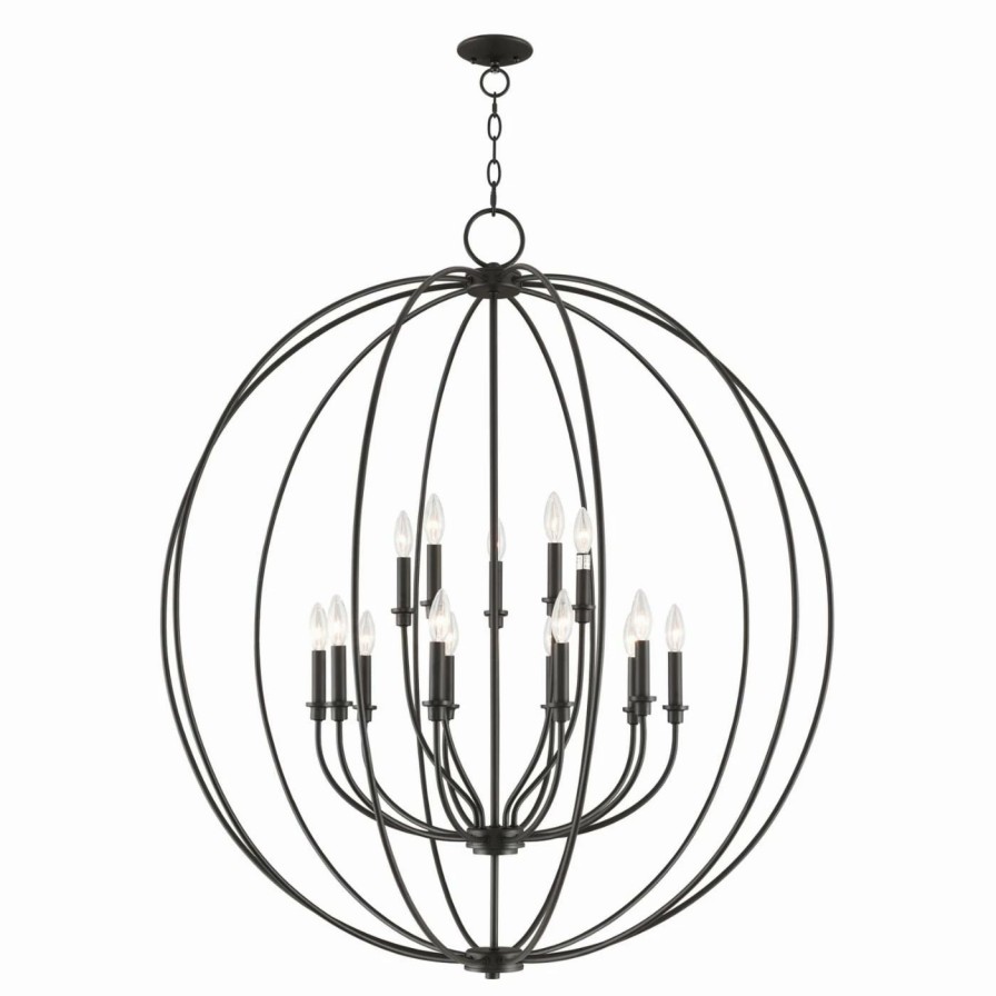 Chandeliers * | Deals Globe Livex Lighting Milania 46690 Chandelier