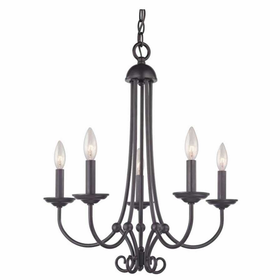 Candle * | Best Sale Candle Thomas Lighting Williamsport 1505Ch/10 Chandelier