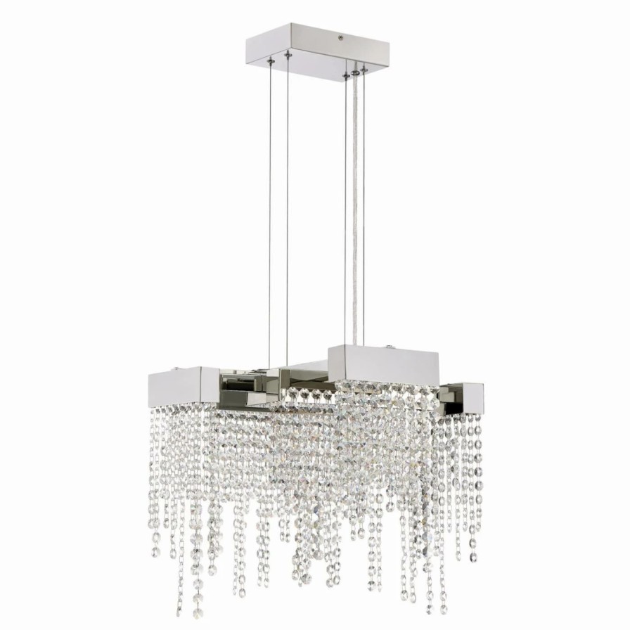 Crystal * | Best Pirce Crystal Quoizel Platinum Pccl2817Pk Chandelier