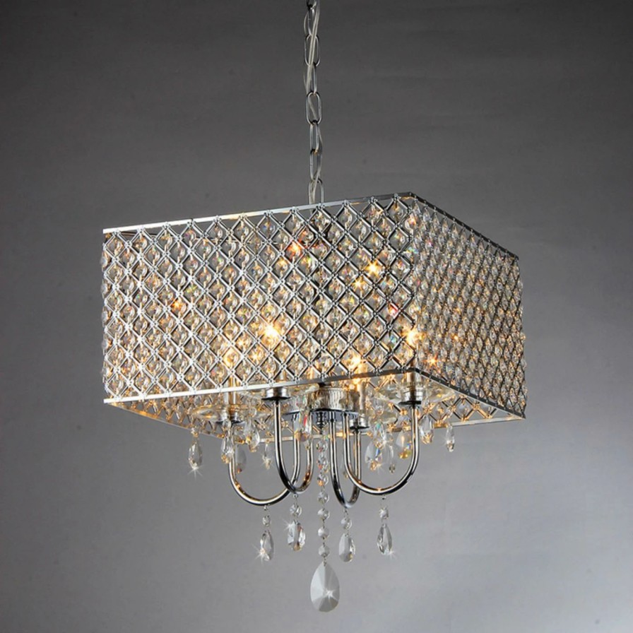 Chandeliers * | Budget Drum Warehouse Of Tiffany Royal Crystal Rl5623 Chandelier