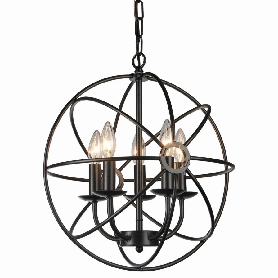 Chandeliers * | Cheap Globe Warehouse Of Tiffany Meila Rl8121Bl Chandelier