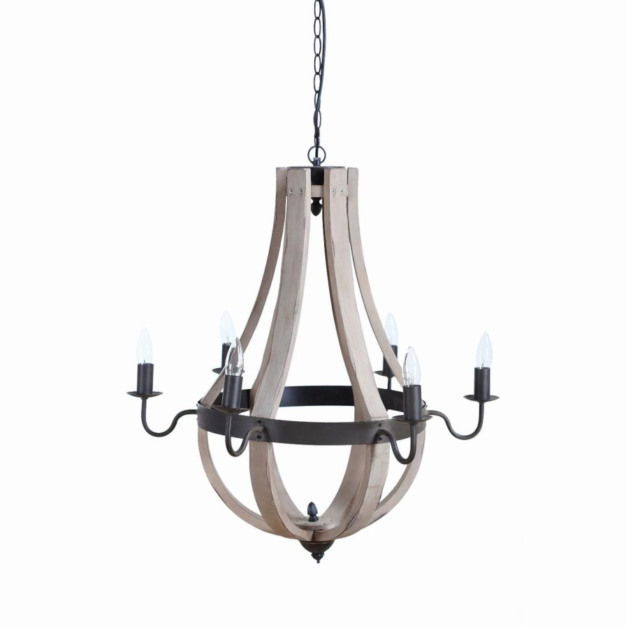 Chandeliers * | Outlet Candle 3R Studios De7290 Chandelier