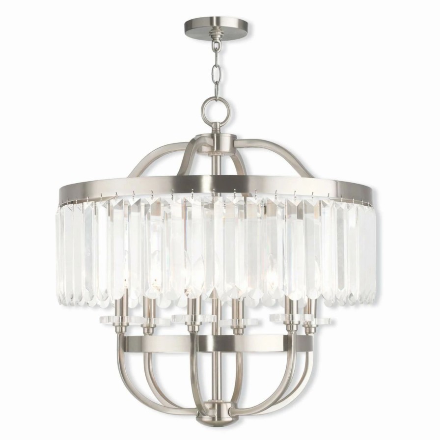 Chandeliers * | Coupon Drum Livex Lighting Ashton 50546-91 Chandelier