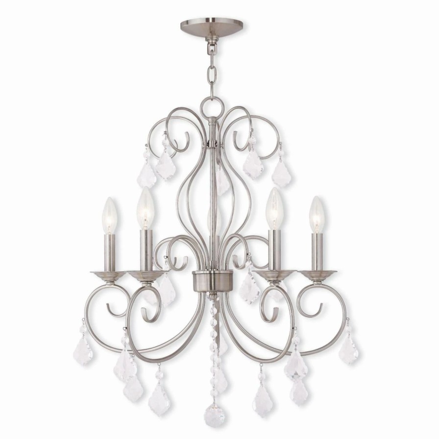 Chandeliers * | Outlet Livex Lighting Livex Donatella 50765 Mini Chandelier