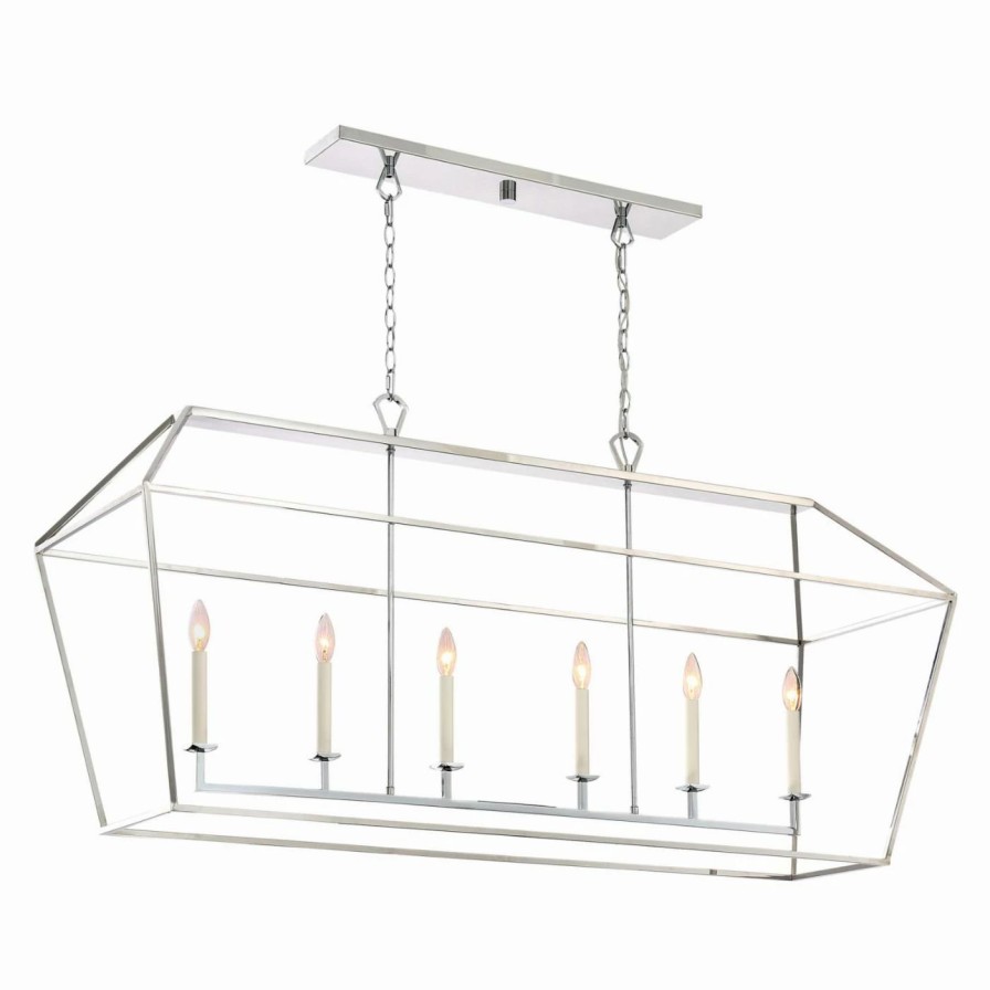 Chandeliers * | Best Pirce Linear Quoizel Aviary Avy654 Chandelier