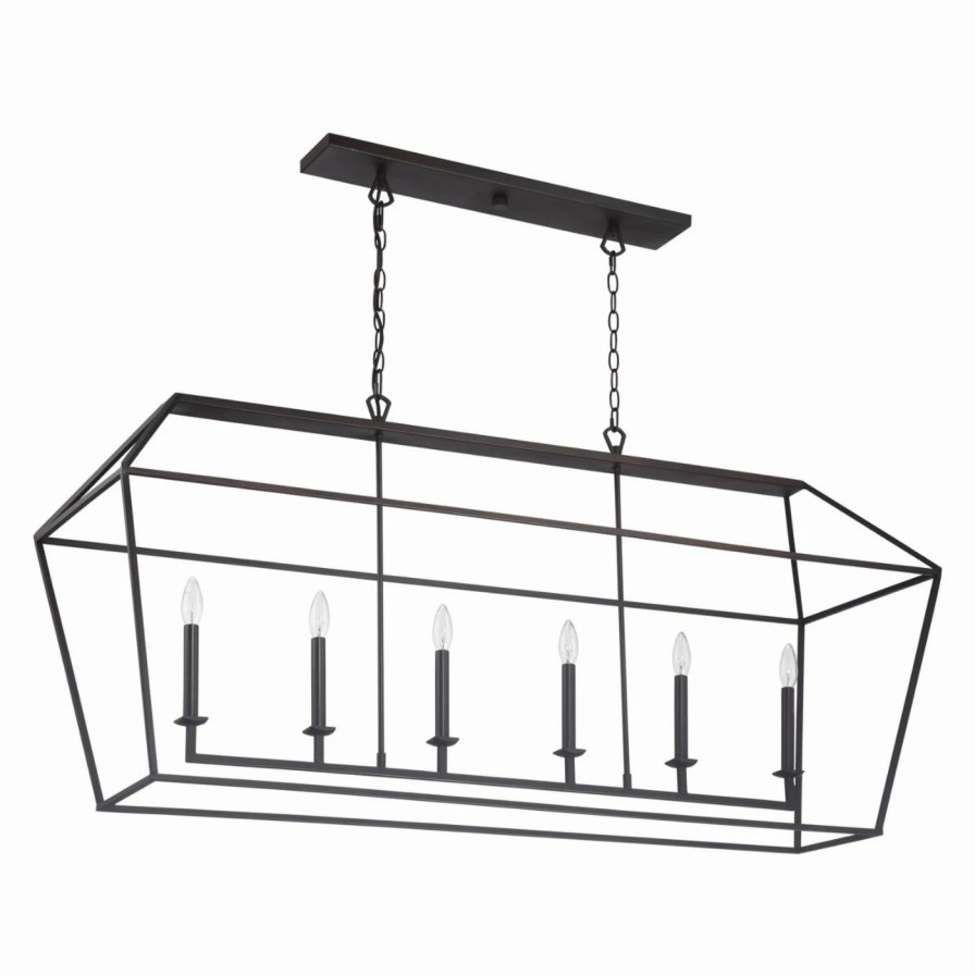 Chandeliers * | Best Pirce Linear Quoizel Aviary Avy654 Chandelier