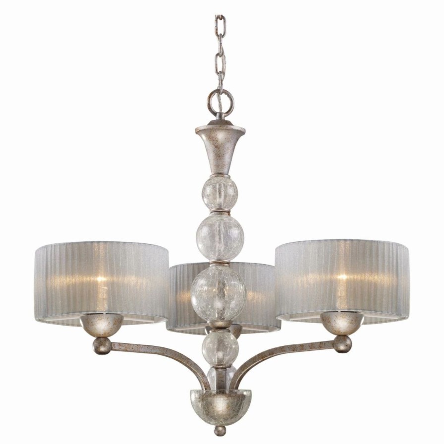 Crystal * | New Crystal Elk Lighting Alexis Chandelier 20008/3 25W In.