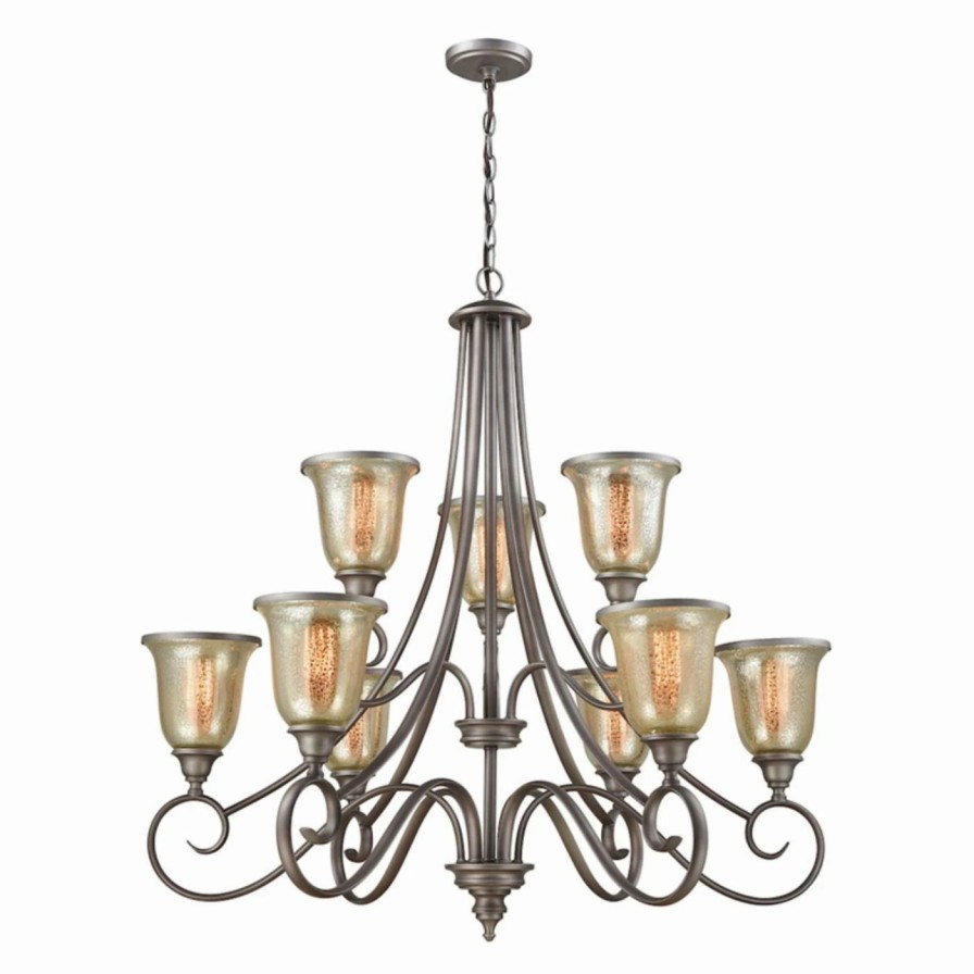 Chandeliers * | Promo Edison Bulb Thomas Lighting Georgetown Cn230927 Chandelier